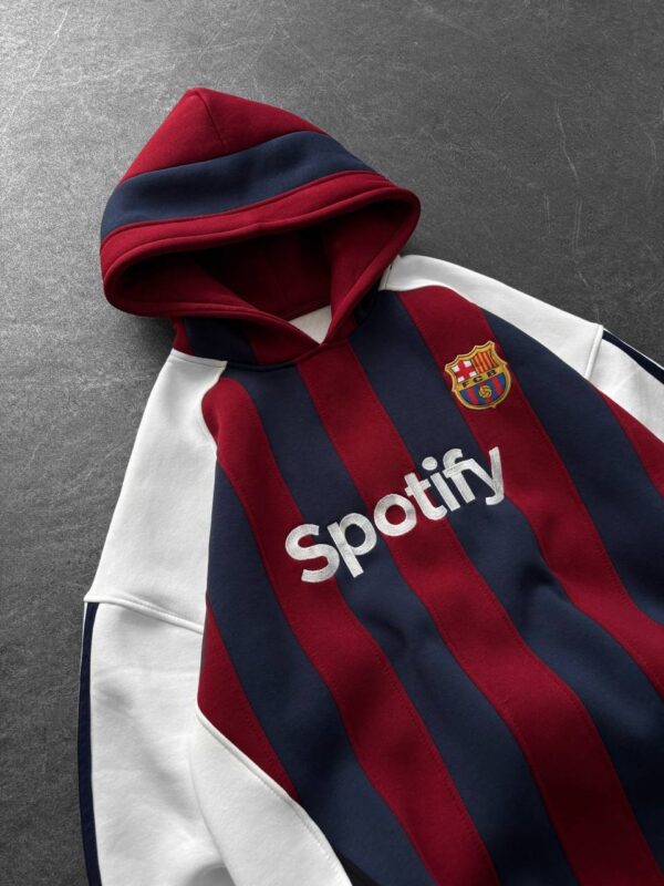 هودي رجالي - سبورتي مخطط