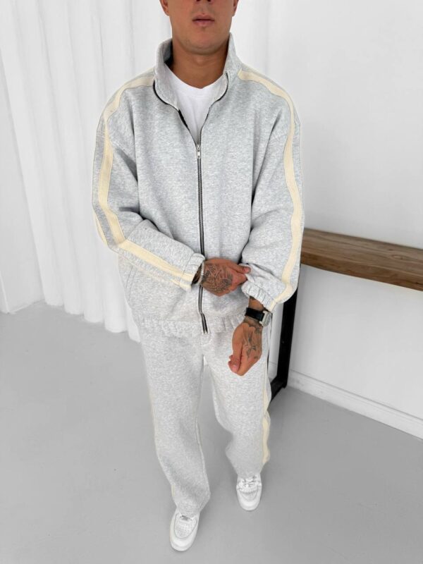 طقم رجالي - رياضي رمادي